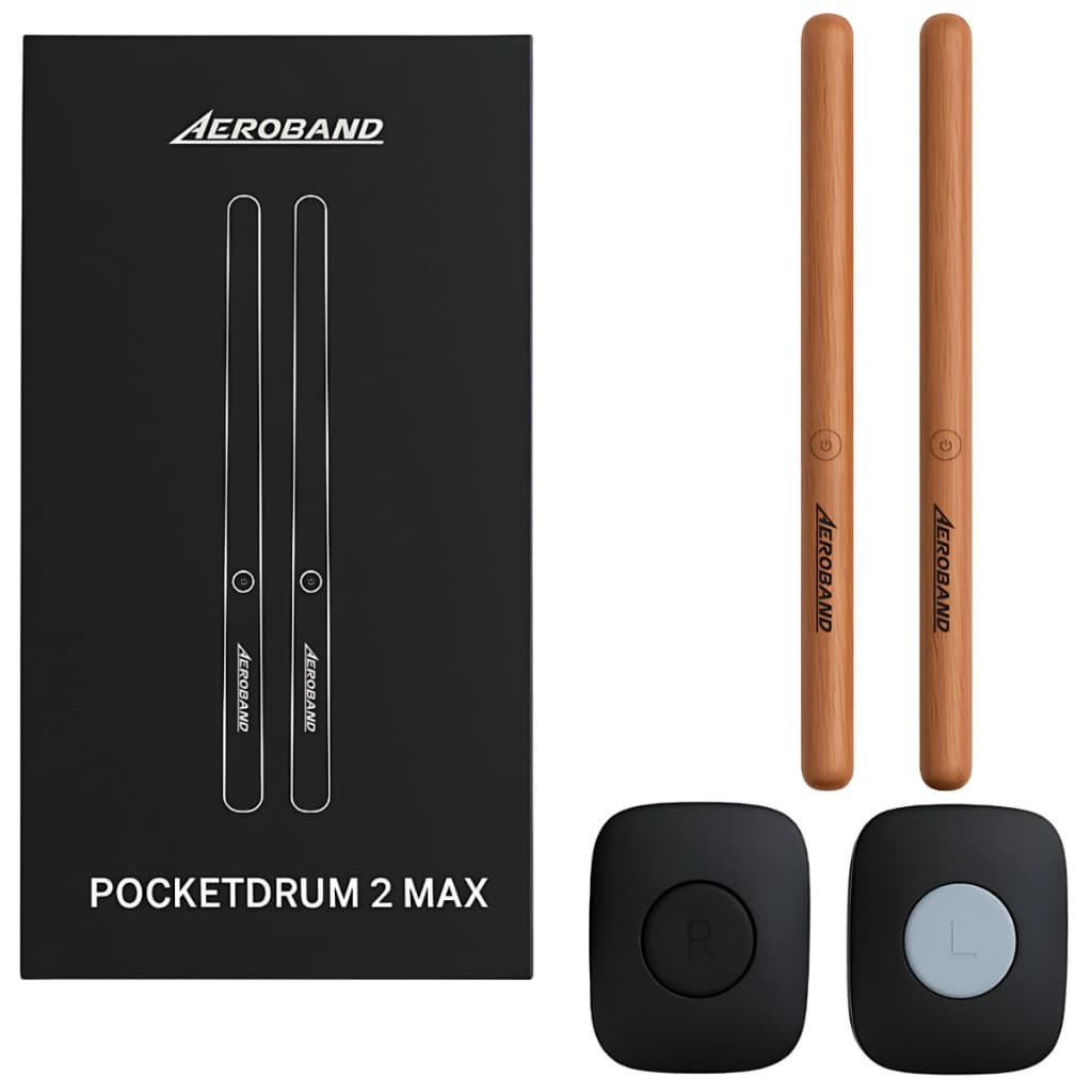 Bateria Portátil Eletrônica Aeroband Pd02 Max Pocketdrum Air