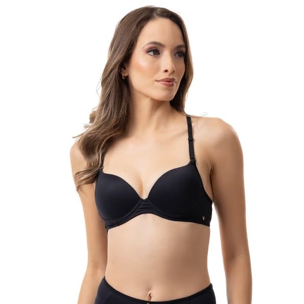 Sutia Meia Taça com Bojo Gomo Moda Feminina