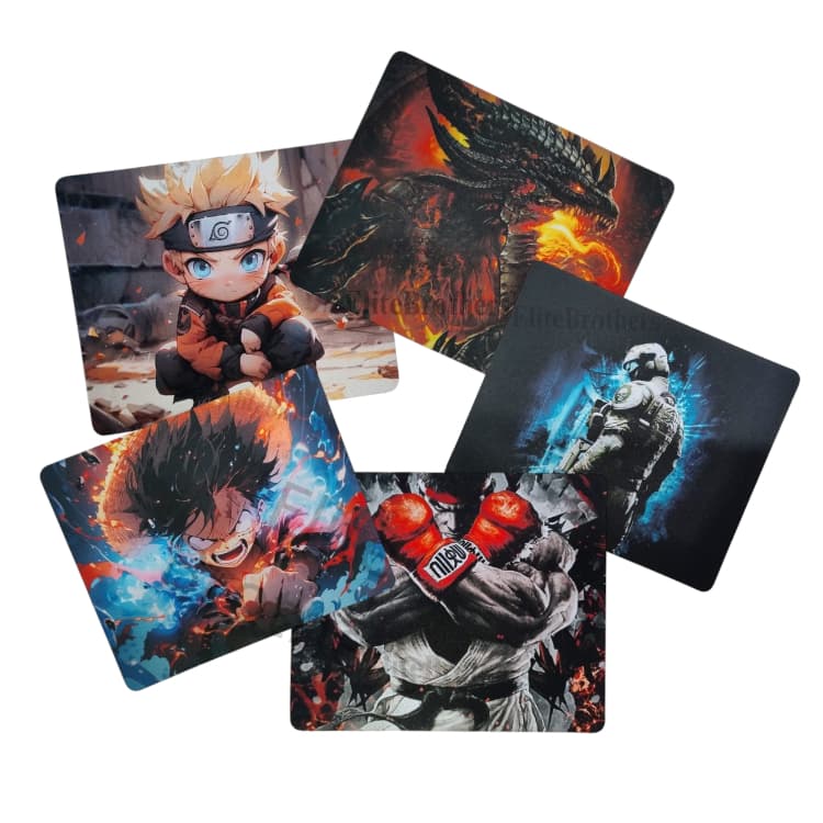 Mouse Pad EXBOM Estampa personagens e desenhos 18x22mm