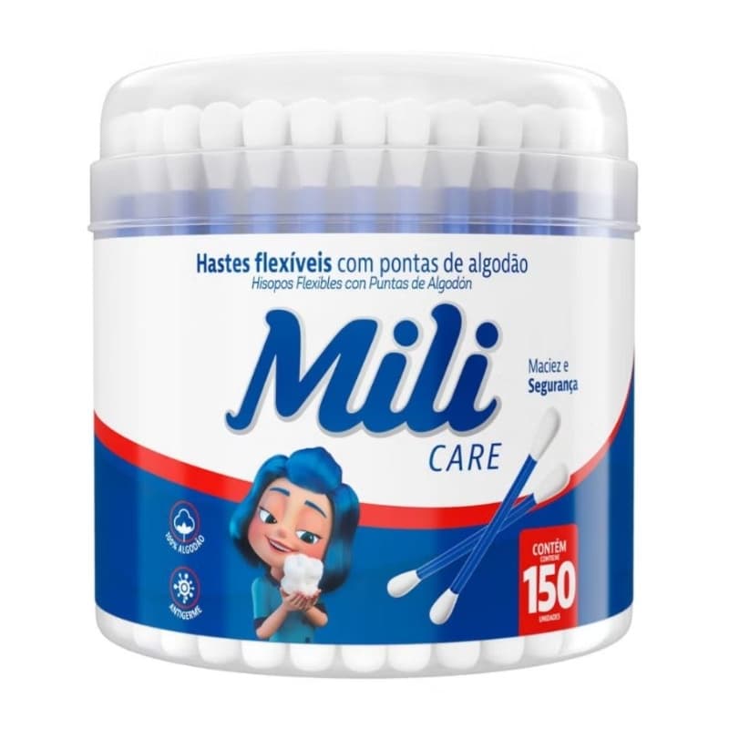 kit com 2 unidades total 300 unidades Hastes Flexíveis Mili lançamento original