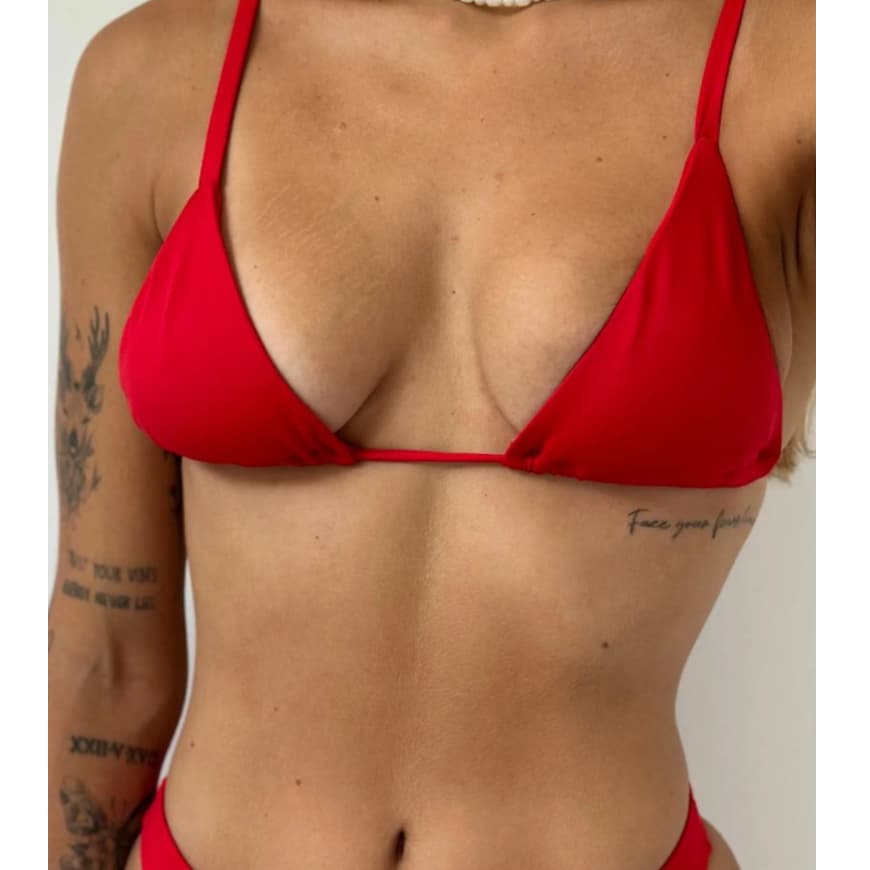 Biquini Avulso Cortininha Top Biquine Parte de Cima Cortininha Avulsa Praia Feminina Tamanho P ao GG