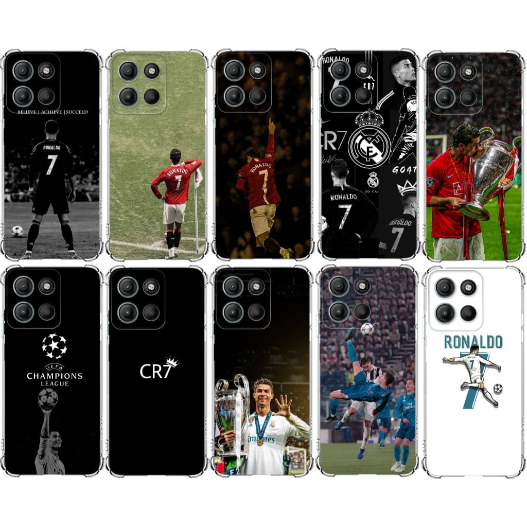 Moto G05, G15, G35, G75 Capa CR7: Cristiano Ronaldo Motorola Moto G05, G15, G35, G75 Capinha Case TPU
