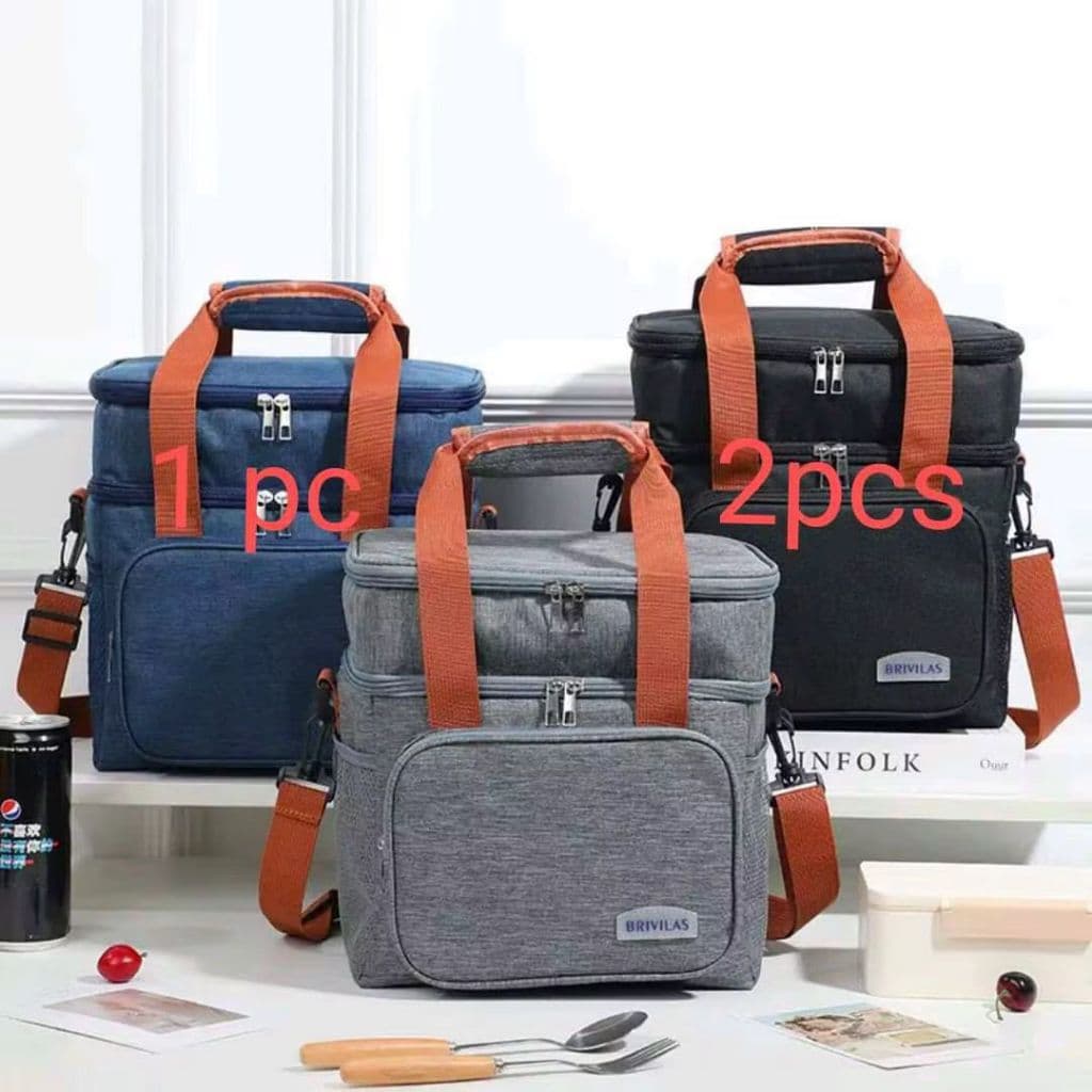 KIT1/2 Bolsa Termica Expansível De Grande Capacidade Para Piquenique Adequado Para Viagens Ao Ar Livre Na Praia