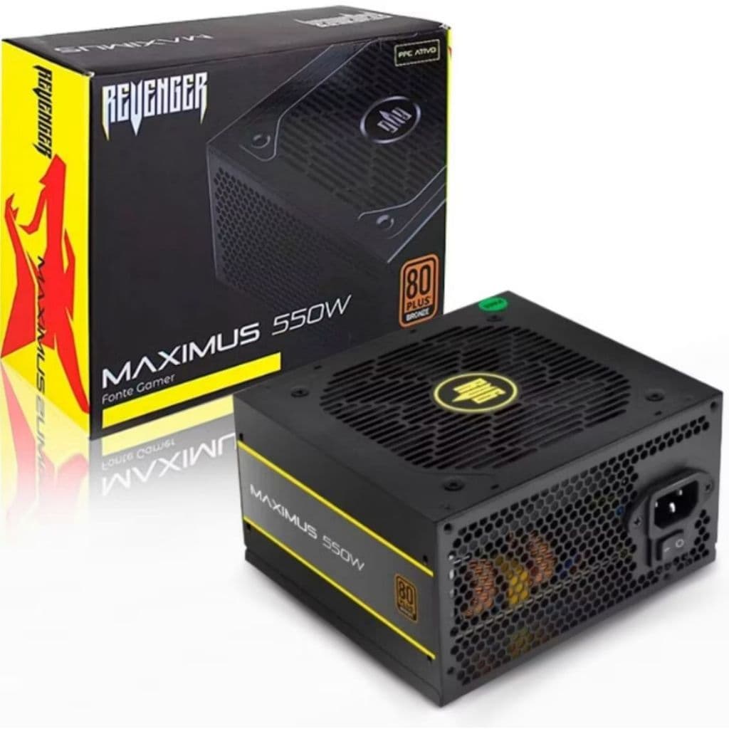 Fonte de Computador Revenger - (Maximus 550w)