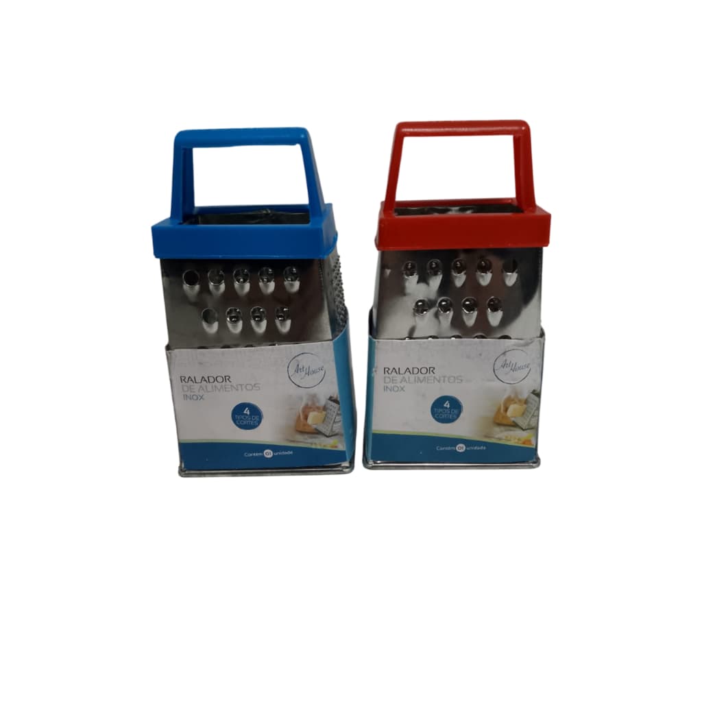 RALADOR INOX 4 FACES ALCA PLASTICA