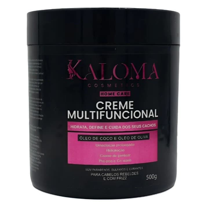 Creme Multifuncional Kaloma Home Care Hidrata Define 500g