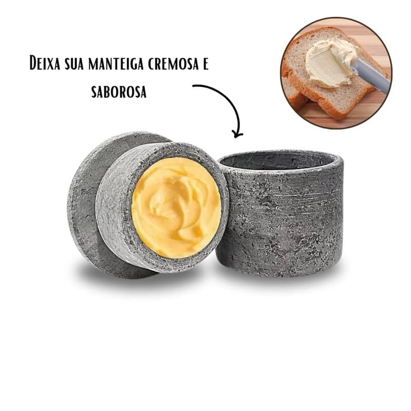 Mantegueira Gourmet de Pedra Sabão Òtimo Presente de Natal