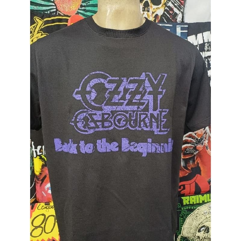 camiseta de rock camiseta de banda heavy metal Ozzy Osbourne Back to the Beginning Brutal Wear