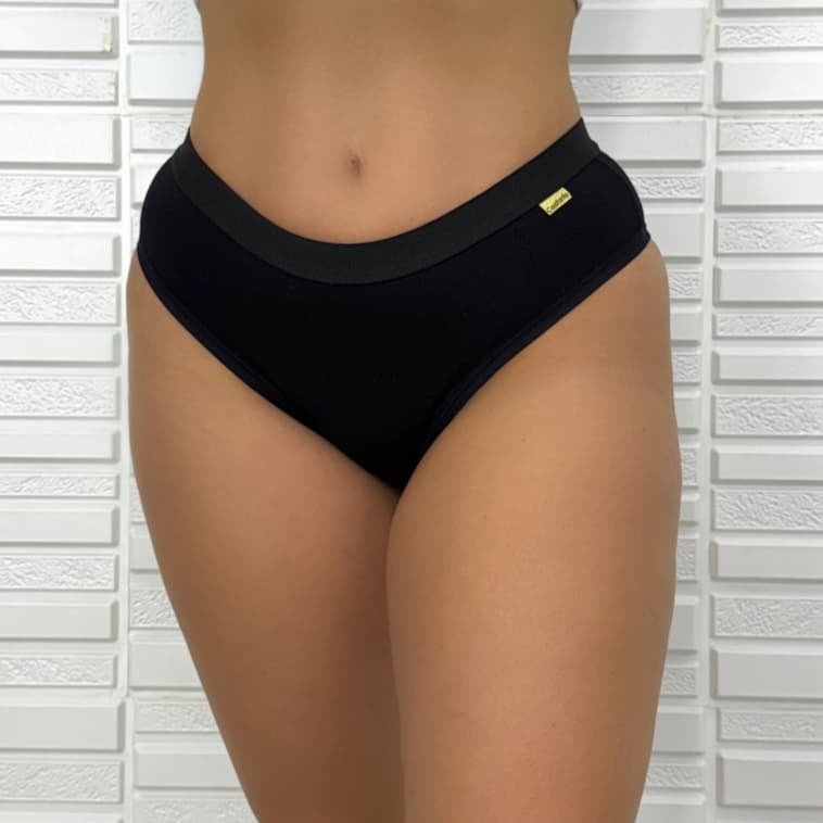 Calcinha Antialérgica 100% Algodão Tanga Conforto Feminina Reforçada Dia a Dia Confortável