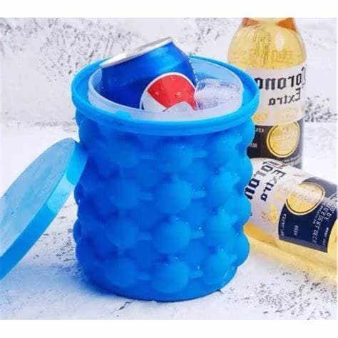 Balde de Gelo de Silicone Térmico Cubos de Gelos freezer, festas ou viagens 120 cubos de gelo