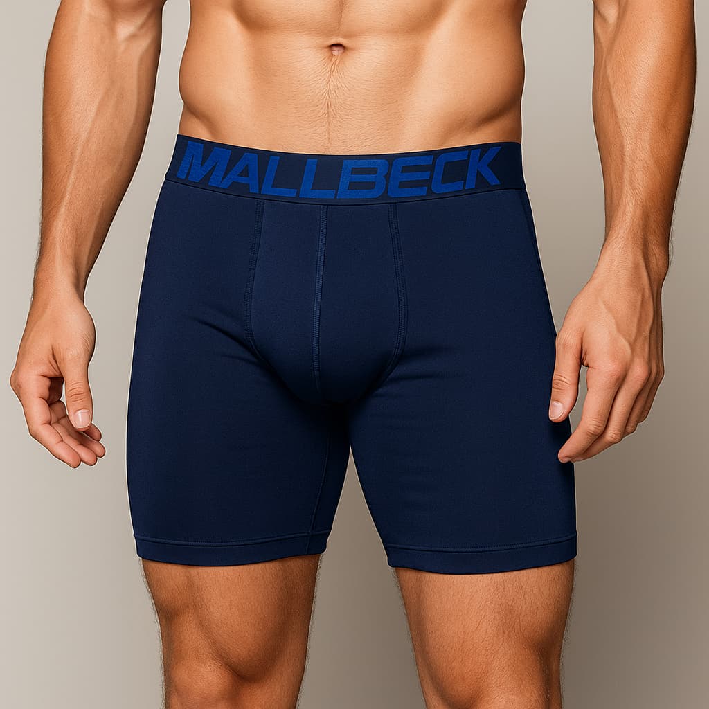 Kit 3 Cueca Bermuda Térmica Long Leg Short Masculino Ciclista Adulto