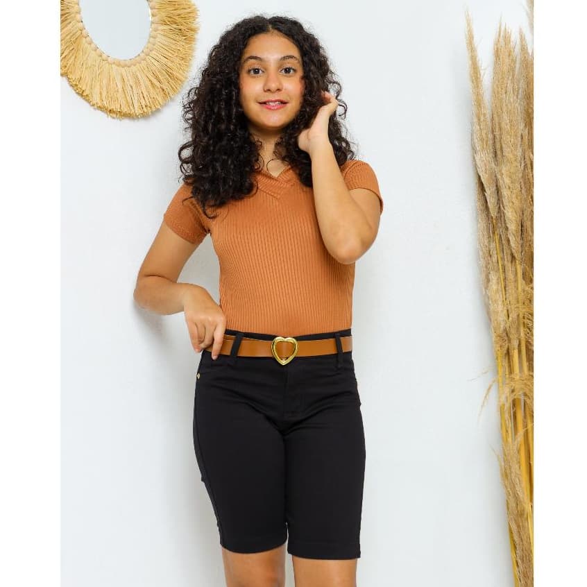 Conjunto Menina Infantil e Juvenil 8 ao 16