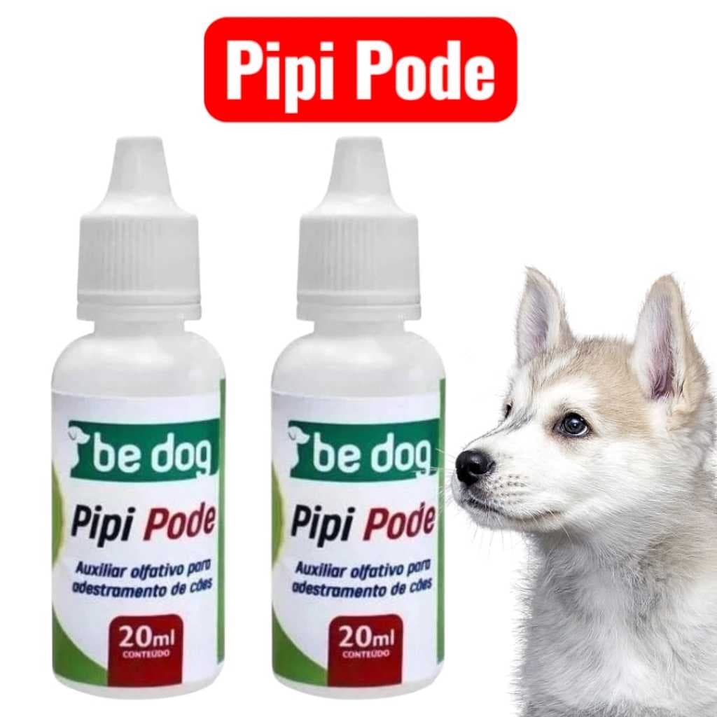 Kit Xixi Cachorro - 2 Pipi Pode 20ml Cada - Be Dog