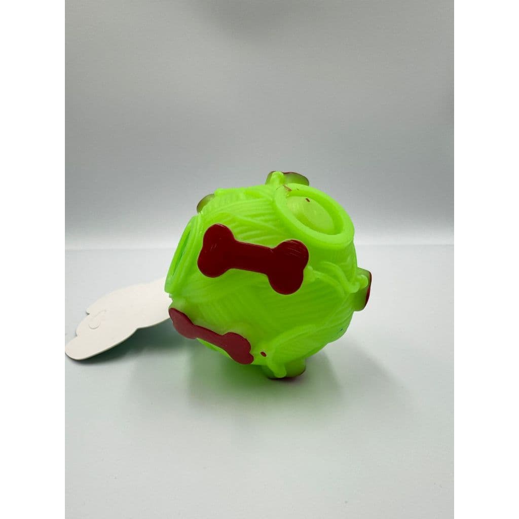 Brinquedo Para Pet Cão| Silicone | Bola Interativa Solta Ração Petisco
