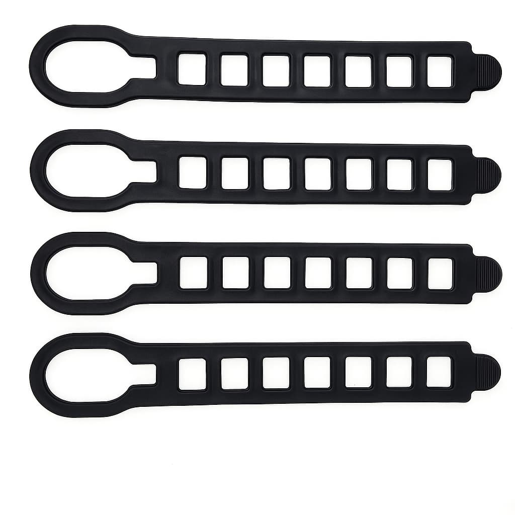 Presilha De Borracha Para Transbike (4 Unidades) Compatível Thule