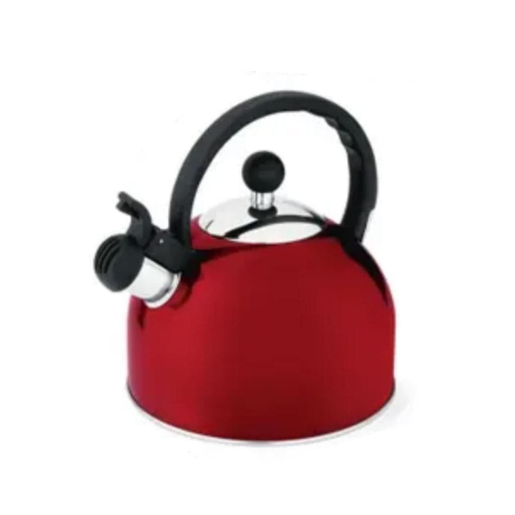 Chaleira Inox - Vermelha 1,75 Litros Hercules