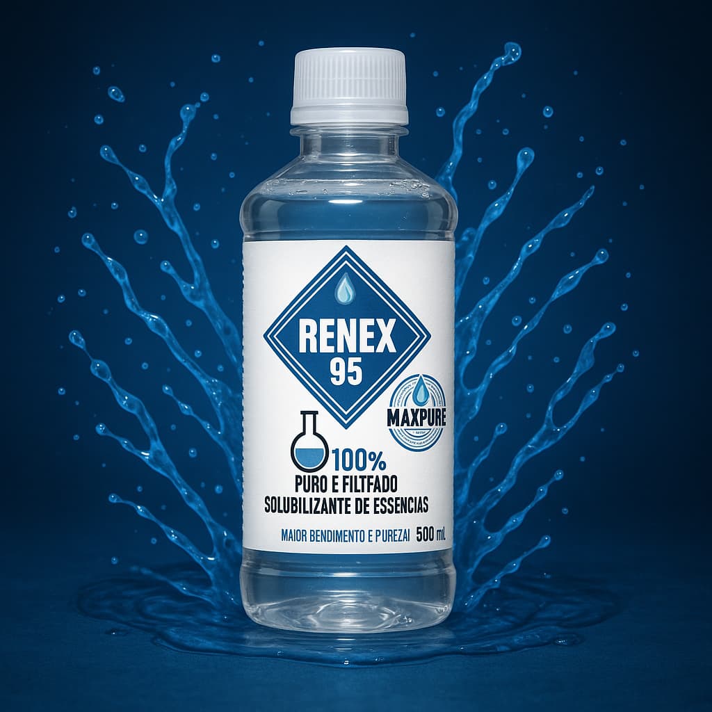 Renex 95 500ml Solubilizante De Base Para Essências Detergentes Desinfetantes Ceras