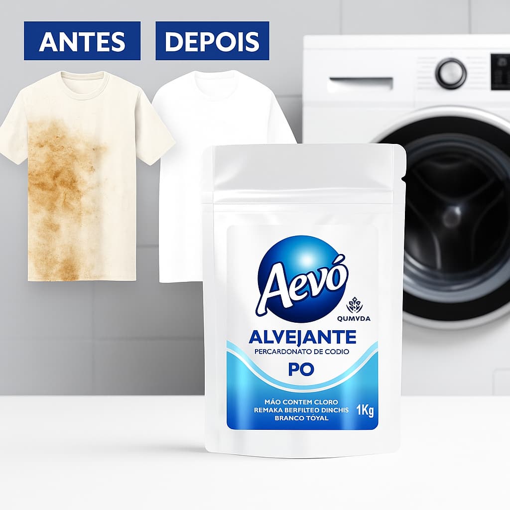 Perc Sódio Tira Manchas Alvejante em Pó