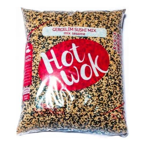 Mix De Gergelim Branco E Preto Para Sushi Hot Wok 1kg