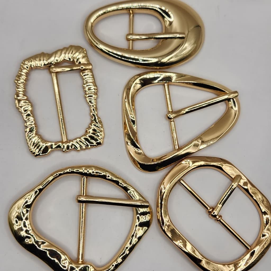FIVELAS COM PINO PASSANTES ORAGANICA METAL PARA CINTO ROUPA BIQUINI MODA GERAL