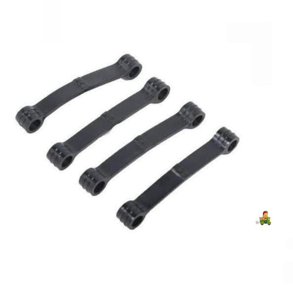 Kit 4 Tirante Preto Original Brastemp/consul De 6 À 15kg