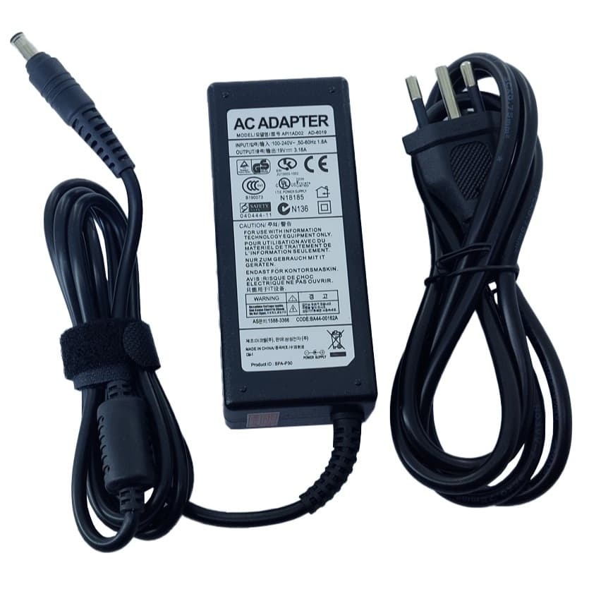 Carregador Para Samsung Rv411 Rv415 Rv419 Rv420 R430 19v 60w