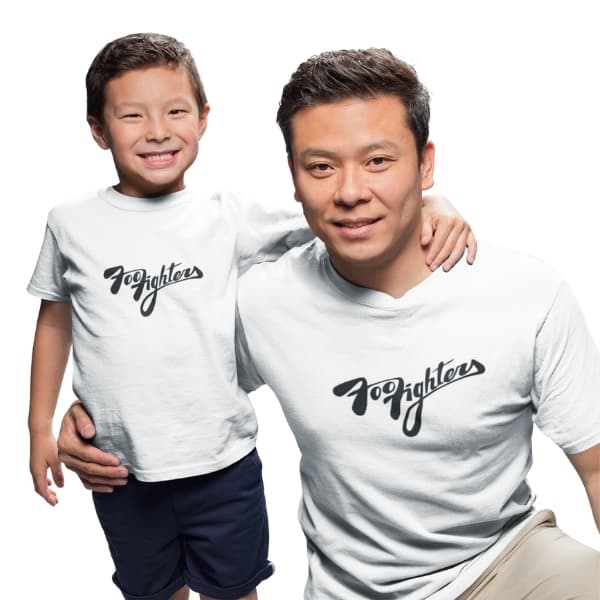 Tal Pai Tal Filho Dia dos Pais Foo Fighters: 2 Camisetas