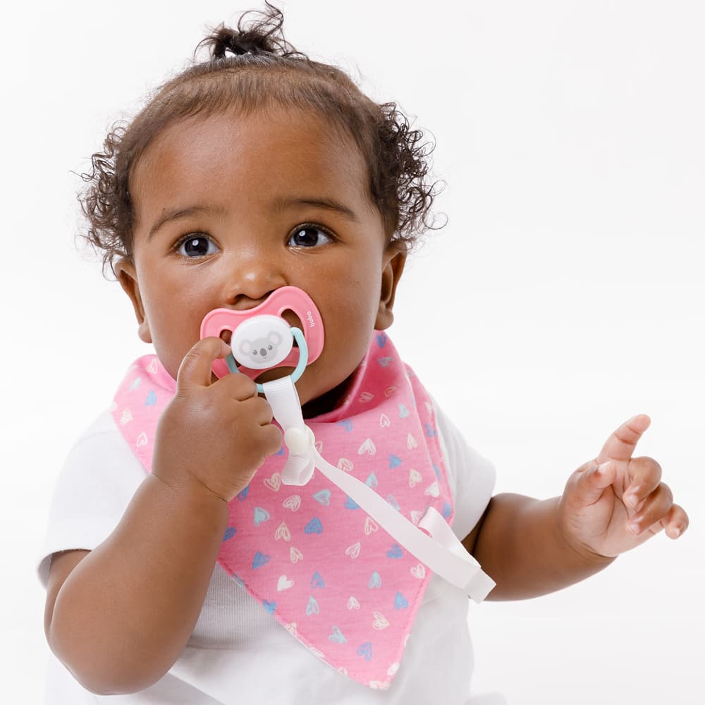 Kit 2 Chupetas Comfort Brilha no Escuro – Buba - Tamanho 1 (0–6 meses) ou Tamanho 2 (6+ meses)