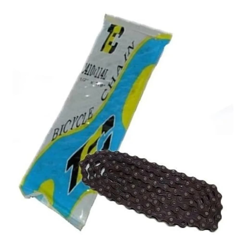 Corrente Grossa 114 Elos P/bicicleta 1/2 X 1/8 1velocidade