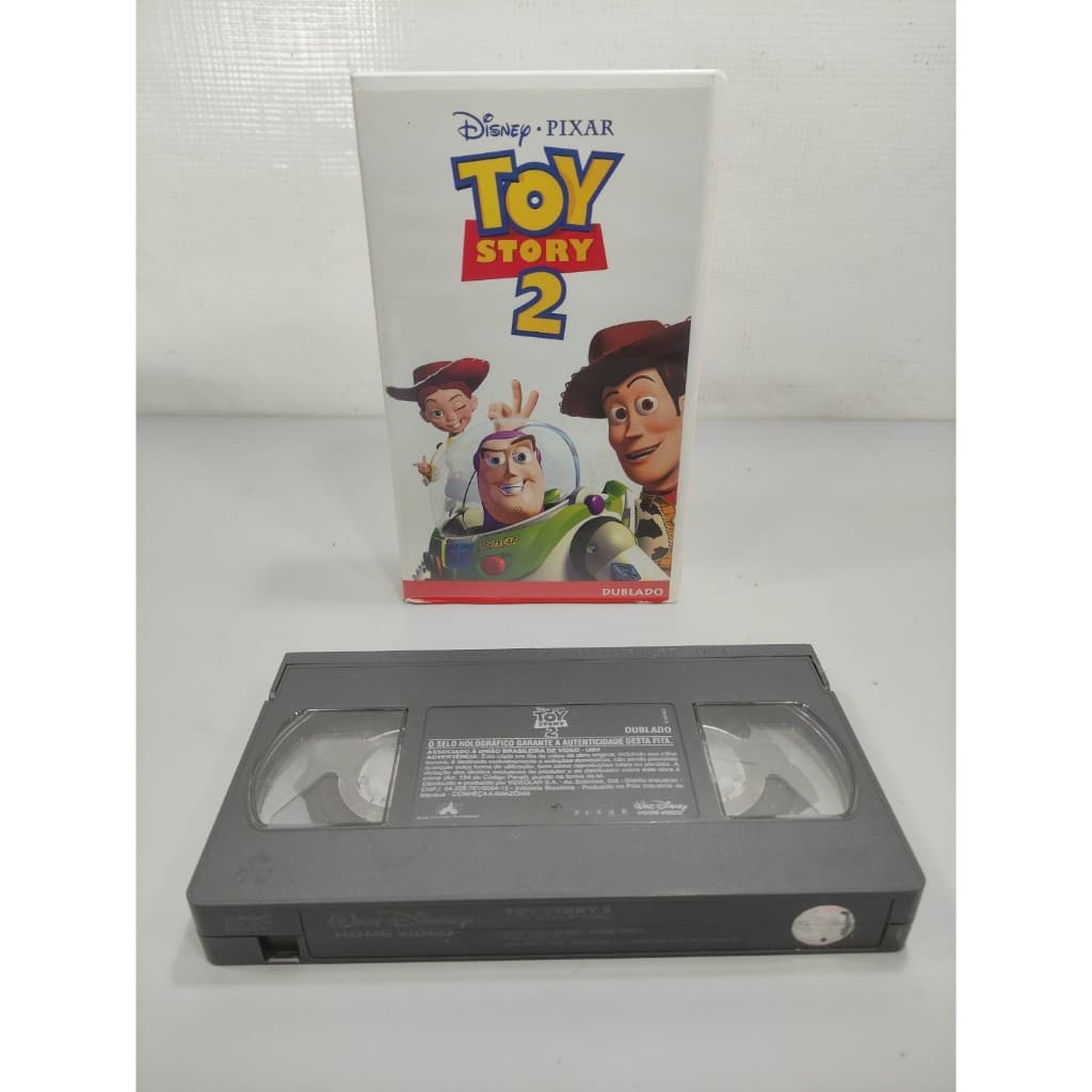 Filme VHS Toy Story 2 - Original e Dublado - 3dl (Usado) ok