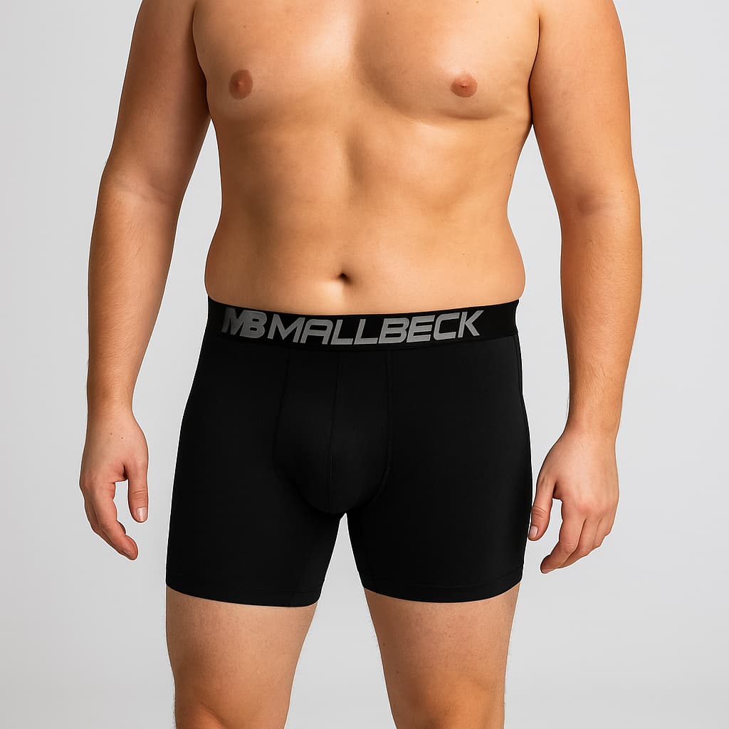 Kit 3 A 6 Cuecas Box Boxer Plus Size Mallbeck Microfibra Cueca