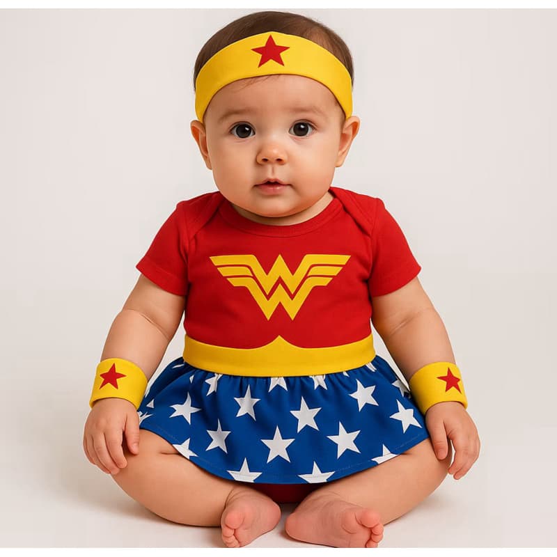 KIT BODY BEBÊ MESVERSARIO FAIXA COM BRACELETES // SAIA DE TULE MARAVILHA