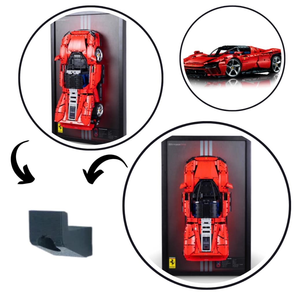 Suporte Para Lego Ferrari Daytona SP3 Technic 42143