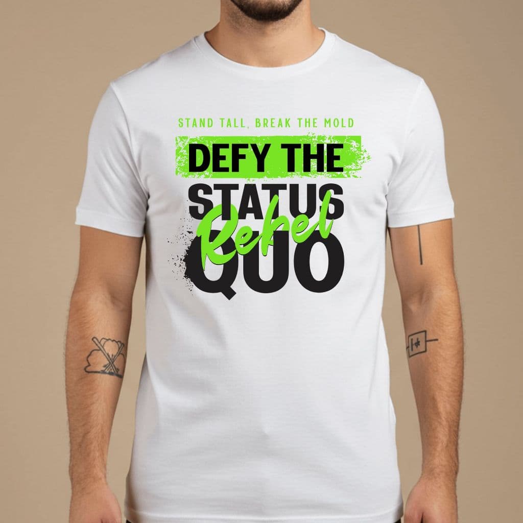 Camiseta Masculina Rebel Frase Rebellion Streetwear Dark Oversized