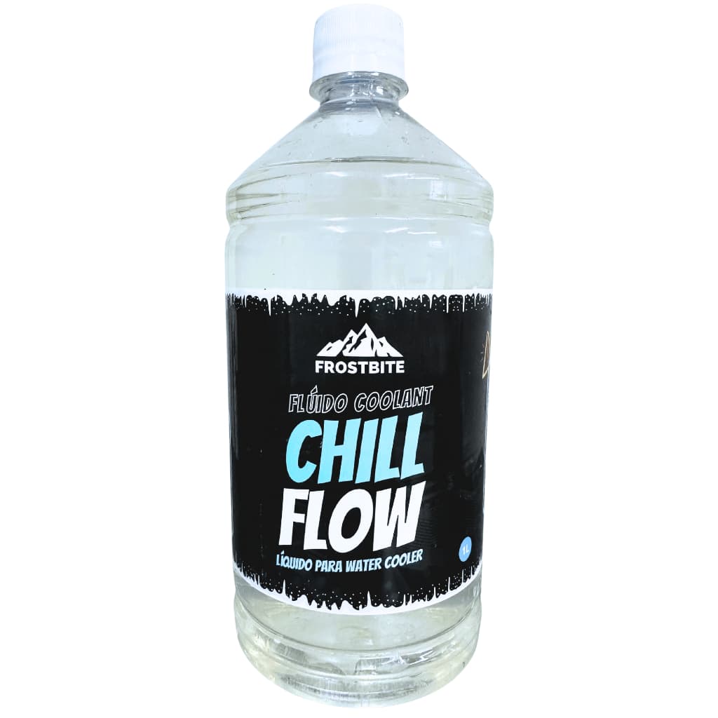 Fluido Para Water Cooler 1 Litro Transparente Incolor Frostbite Premium - Alto Desempenho