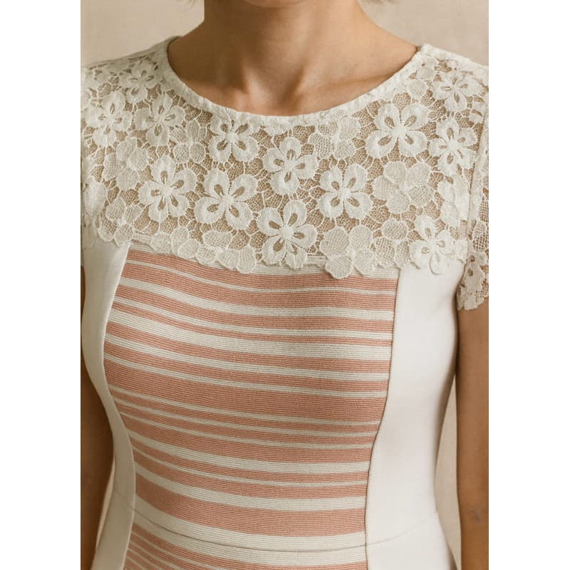 vestido feminino midi - manga curta - Moda Femenina - Moda evangelica jovem elegante