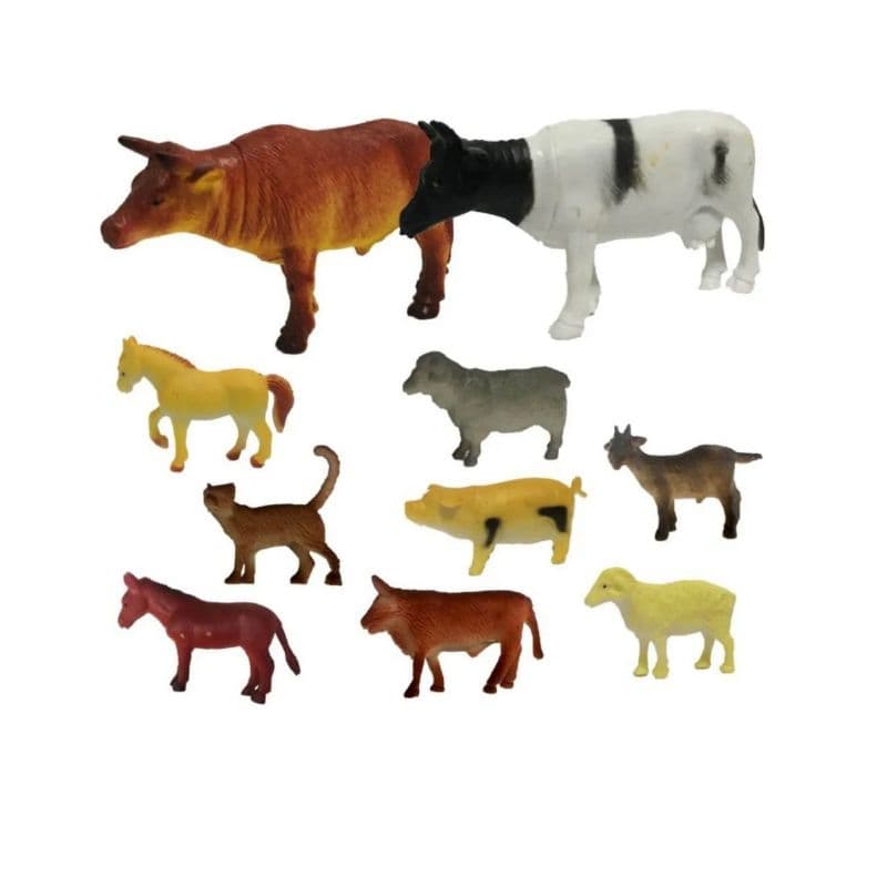 KIT ANIMAIS DA FAZENDA FAZENDINHA MINIATURAS