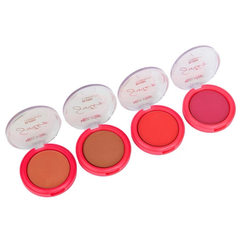 Blush Compacto Glow e Matte Sinta-se Miss Rôse 6g