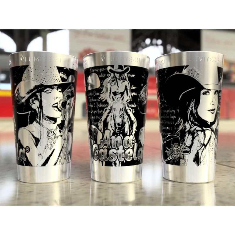 Copo Térmico Personalizado Ana Castela Boiadeira 473ml