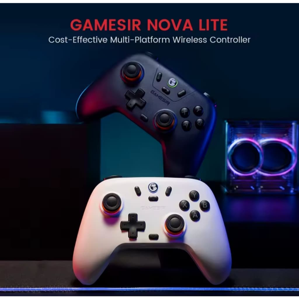 Controle game GameSir T4 Nova Lite Switch Hall Effect Gamepad para Nintendo Switch iPhone Android Ce
