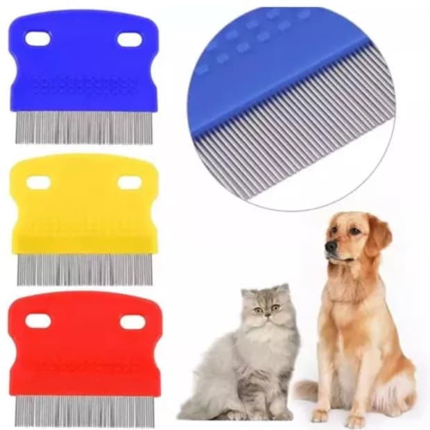 Pente Fino Tira Pulgas Carrapatos Pets