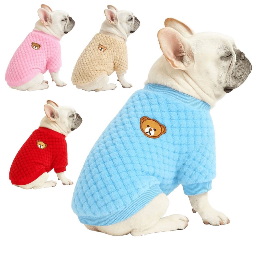Roupa para cachorro Pug Yorkshire Buldogue Shihtzu Roupinha para pet gatos Sueter roupa pet