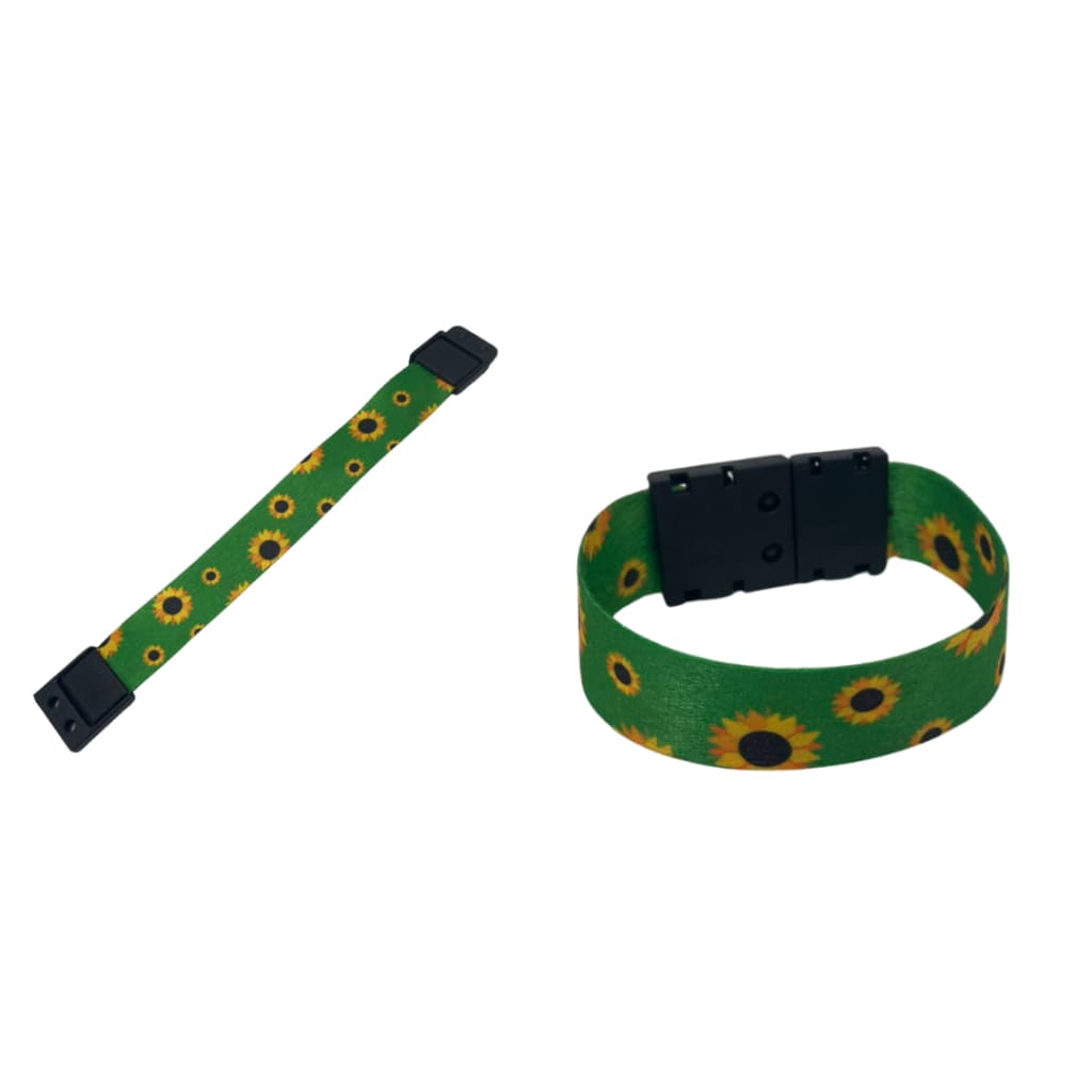 Pulseira Girassol ou Quebra Cabeça Com trava de Segurança