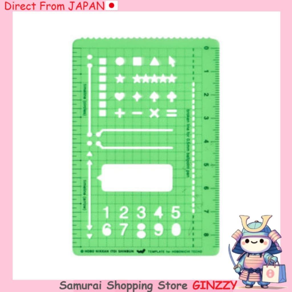 Modelo Hobonichi Techo Acessórios Básicos Para Planejador , Papelaria Japonesa