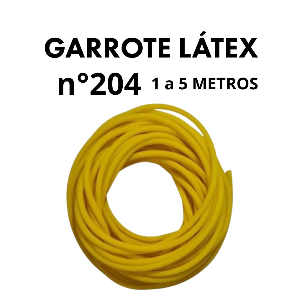 Tubo Látex 1 a 5 Metros n°204 - Borracha Elástico Exercícios e condicionamento físico Tripa de mico