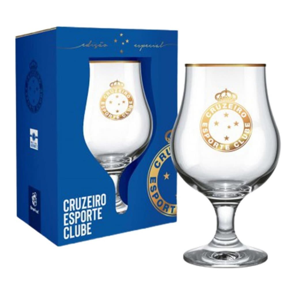 Taça Cruzeiro Cerveja Chopp Série Ouro Copo Dublin Oficial Licenciado