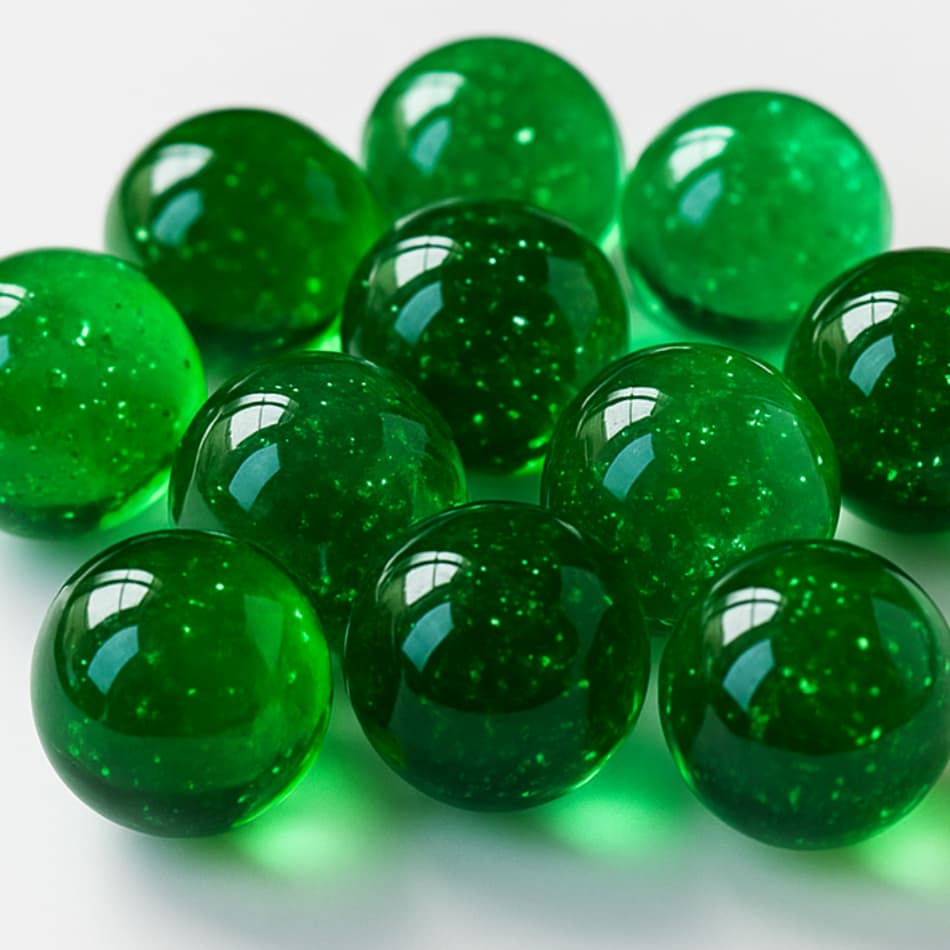 20 Bolinhas de Gude Vidro Versáteis – Para Massagem, Decoração e Projetos Criativos Brincadeira Jogo