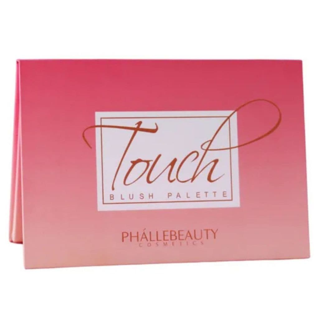 Touch Blush Palette PhalleBeauty  Paleta de Blush com Cores Radiantes