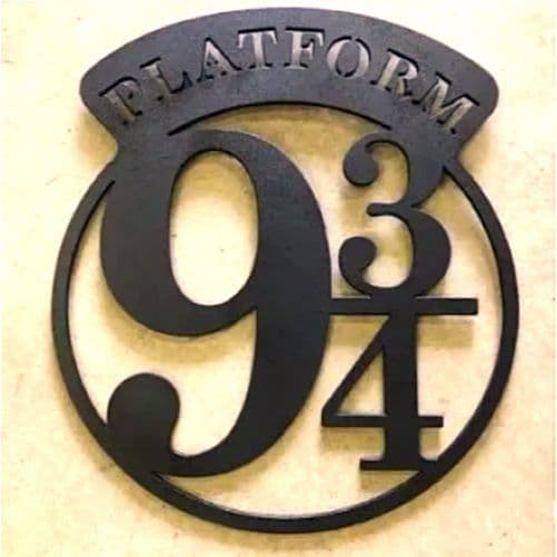 Harry Potter 9 3/4 Plataforma 3D