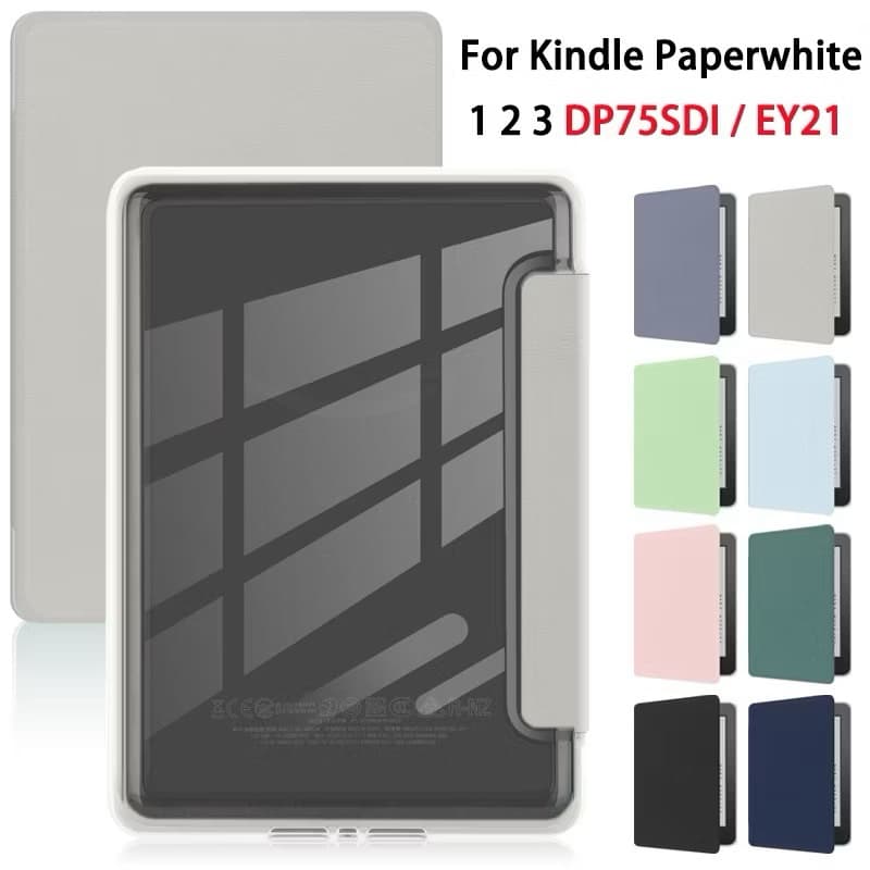 W.BILL Capa de acrílico Kindle para Kindle 958 1/2/3 Geração DP75SDI/EY21 2012 2013 2015 6 polegadas